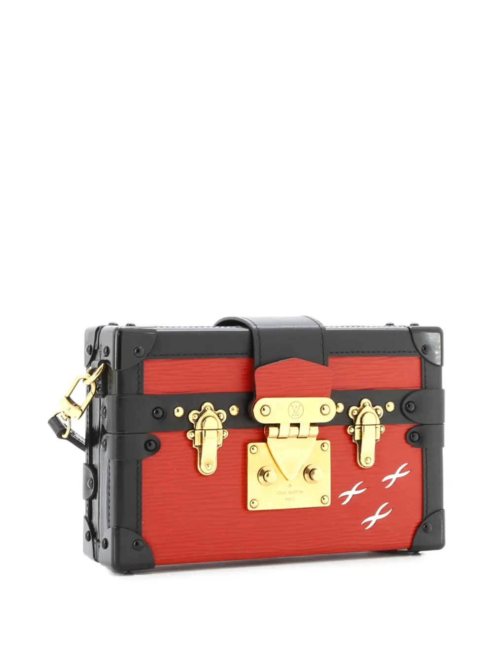 Louis Vuitton Pre-Owned Petite Malle Handbag Epi Leather clutch bag - Nero