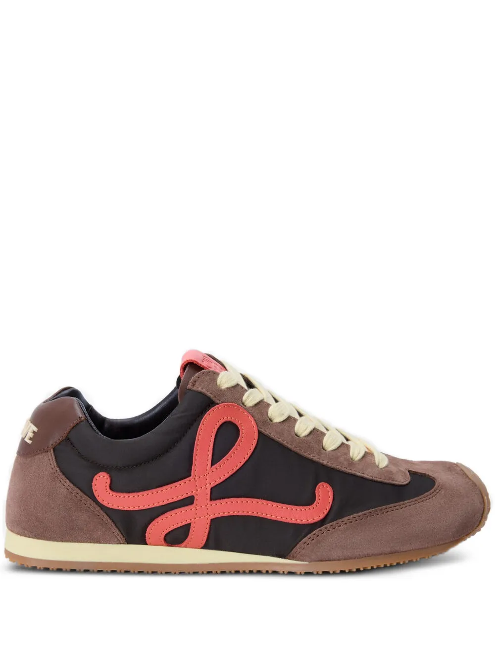 LOEWE Ballet Runner 2.0 in nylon and calfskin Bruin