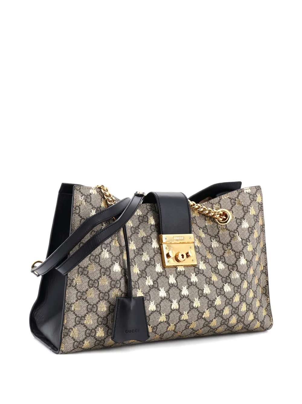 Gucci Pre-Owned sac cabas médium à motif GG | noir | Image 1