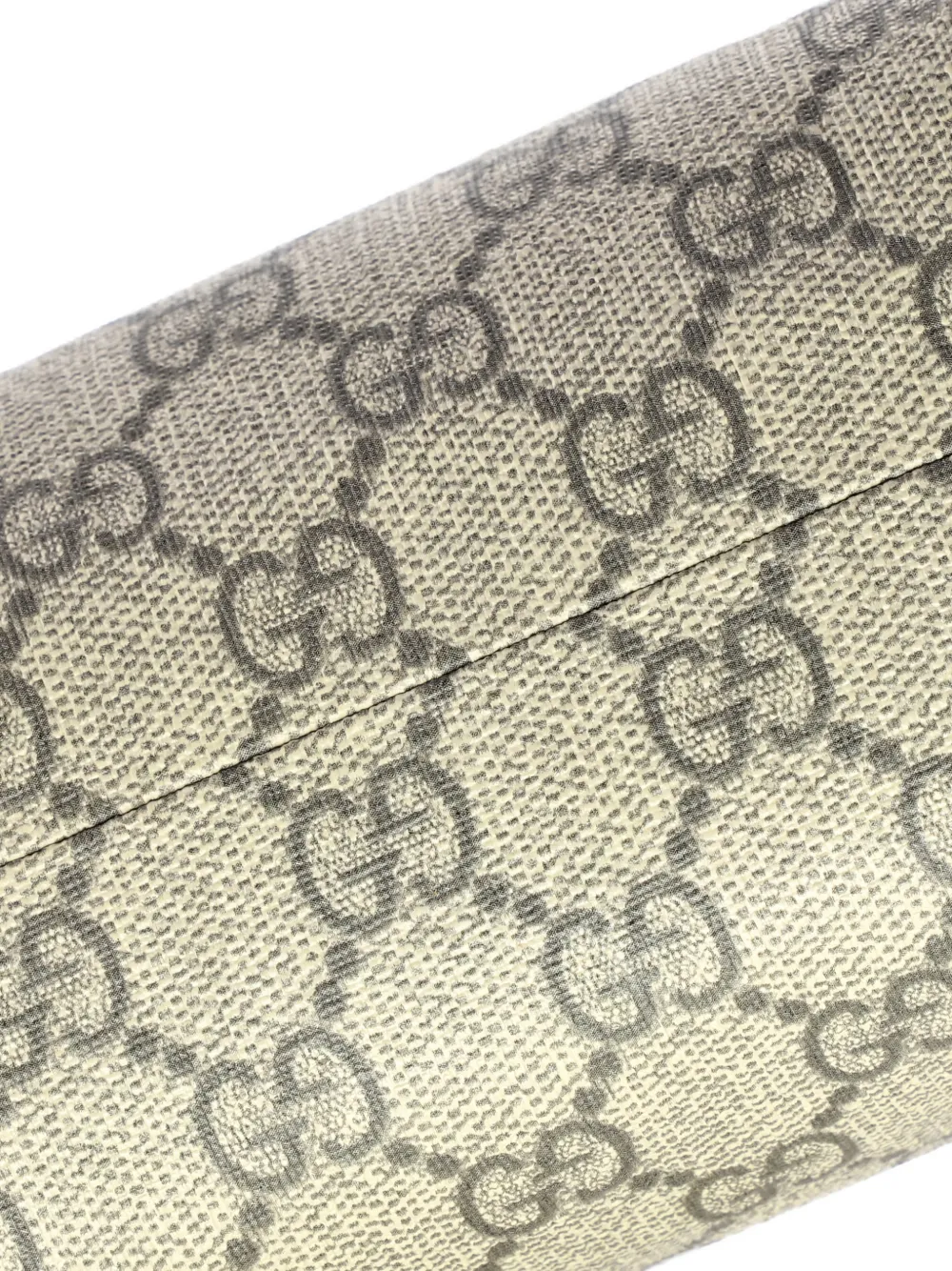 Pre-owned Gucci Ophidia Cosmetic Gg Coated Canvas Small Pouch In Brown