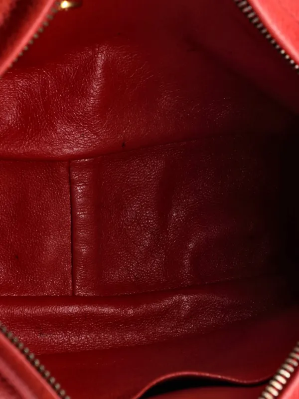 CHANEL Pre-Owned キルティング ショルダーバッグ | レッド | FARFETCH JP