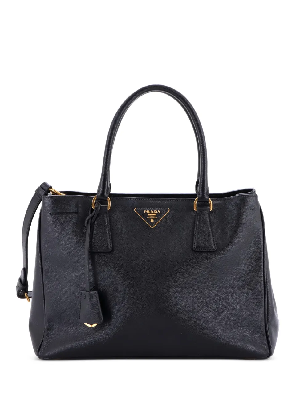 Prada Pre-Owned Gardener's Saffiano Leather Medium tote bag - Nero
