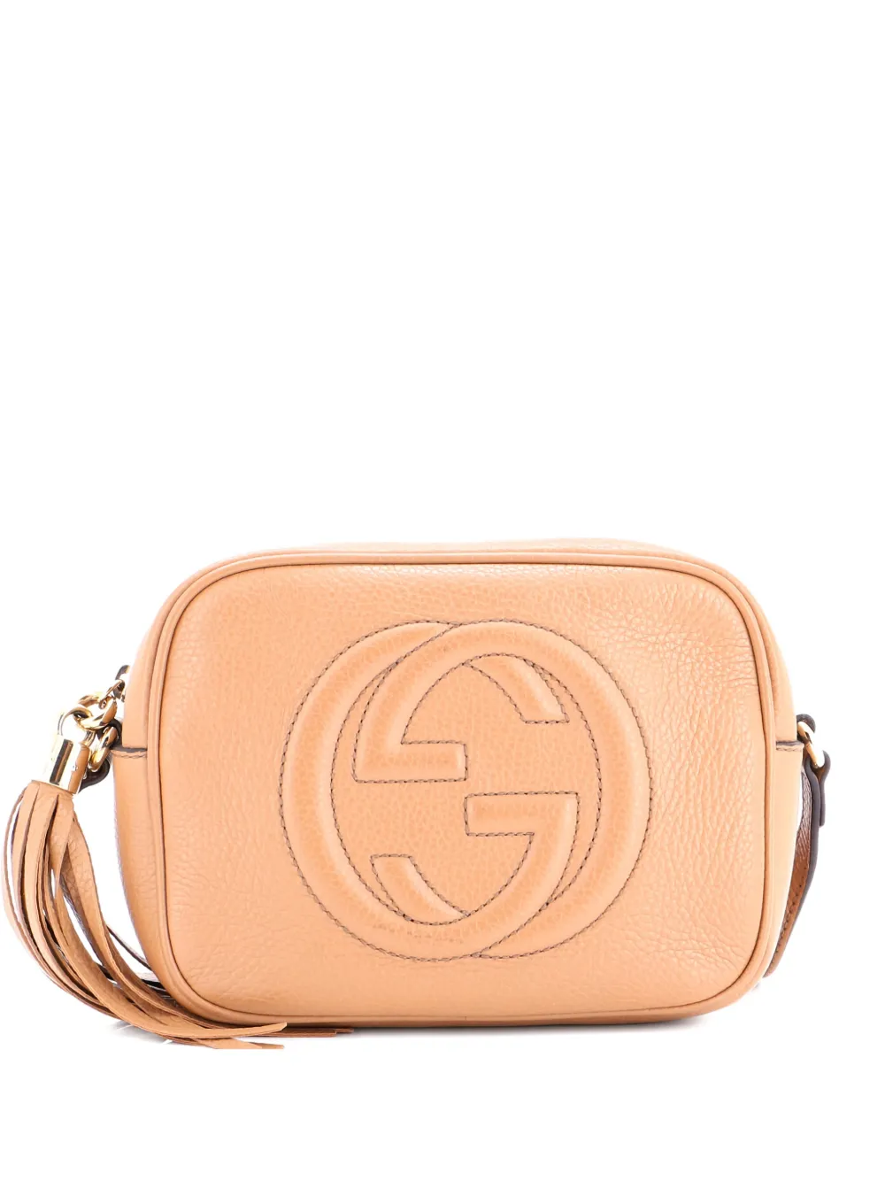 Gucci Pre-Owned Soho Disco Leather Small crossbody bag - Toni neutri