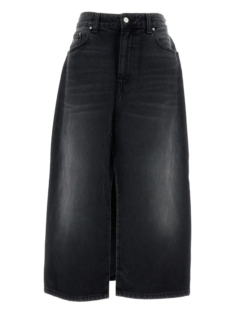 Carhartt WIP belt-loop five-pocket midi skirt | negro | Image 1