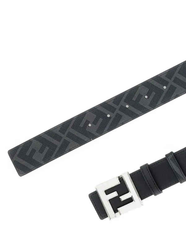 FENDI logo-buckle Belt | Black | FARFETCH