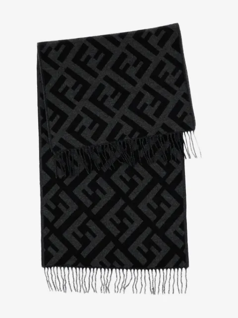 FENDI bufanda con motivo del logo