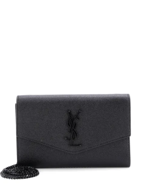 Saint Laurent Pre-Owned Uptown Chain Wallet Leather crossbody bag