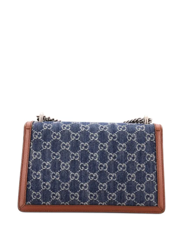 Gucci Pre-Owned ディオニュソス GG デニム スモール ショルダー Gucci Pre-Owned ディオニュソス GG デニム スモール ショルダー