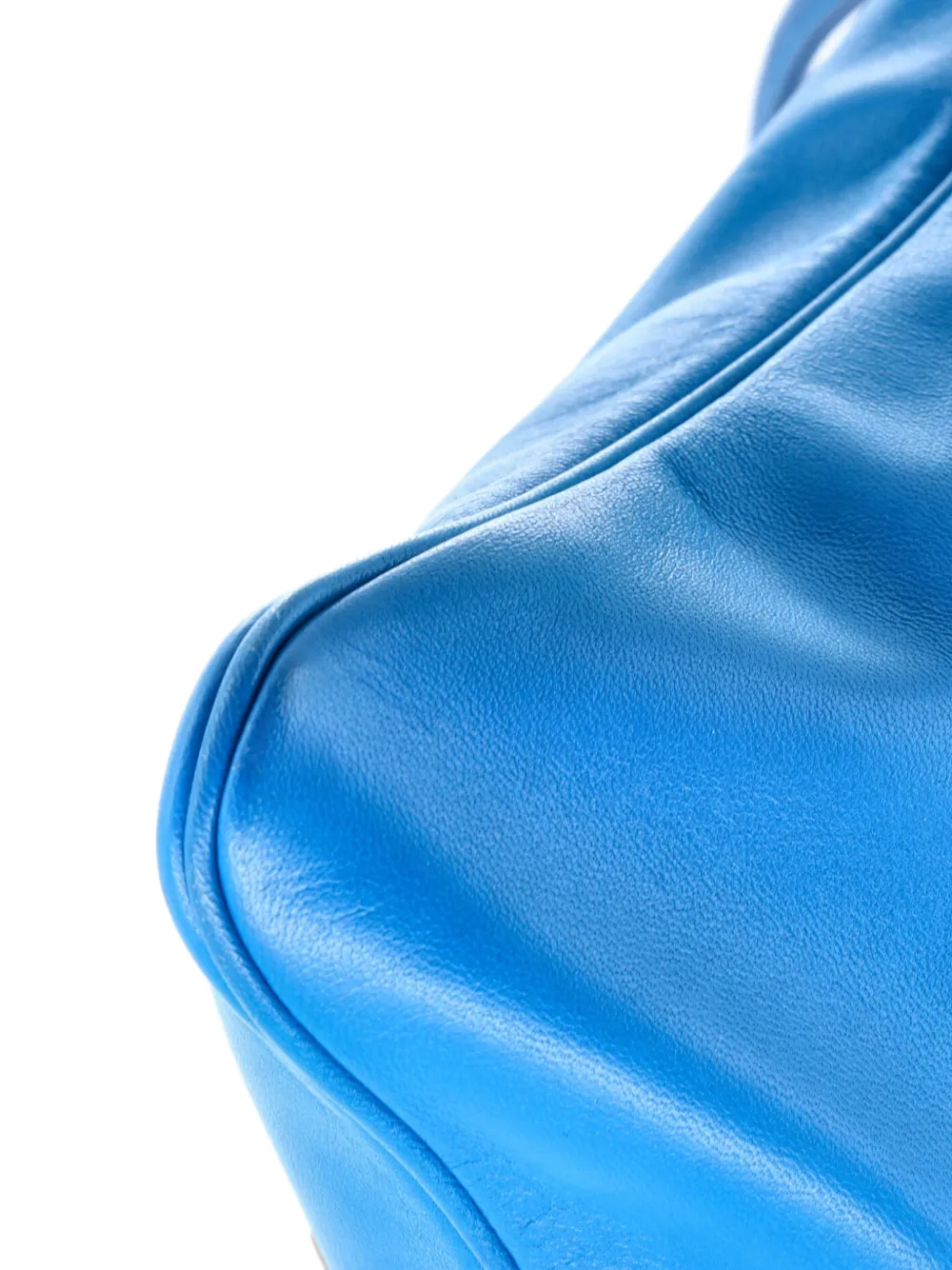 HERMES Pre-owned Aline Bag Milo Lambskin And Swift Mini Crossbody Bag In Blue