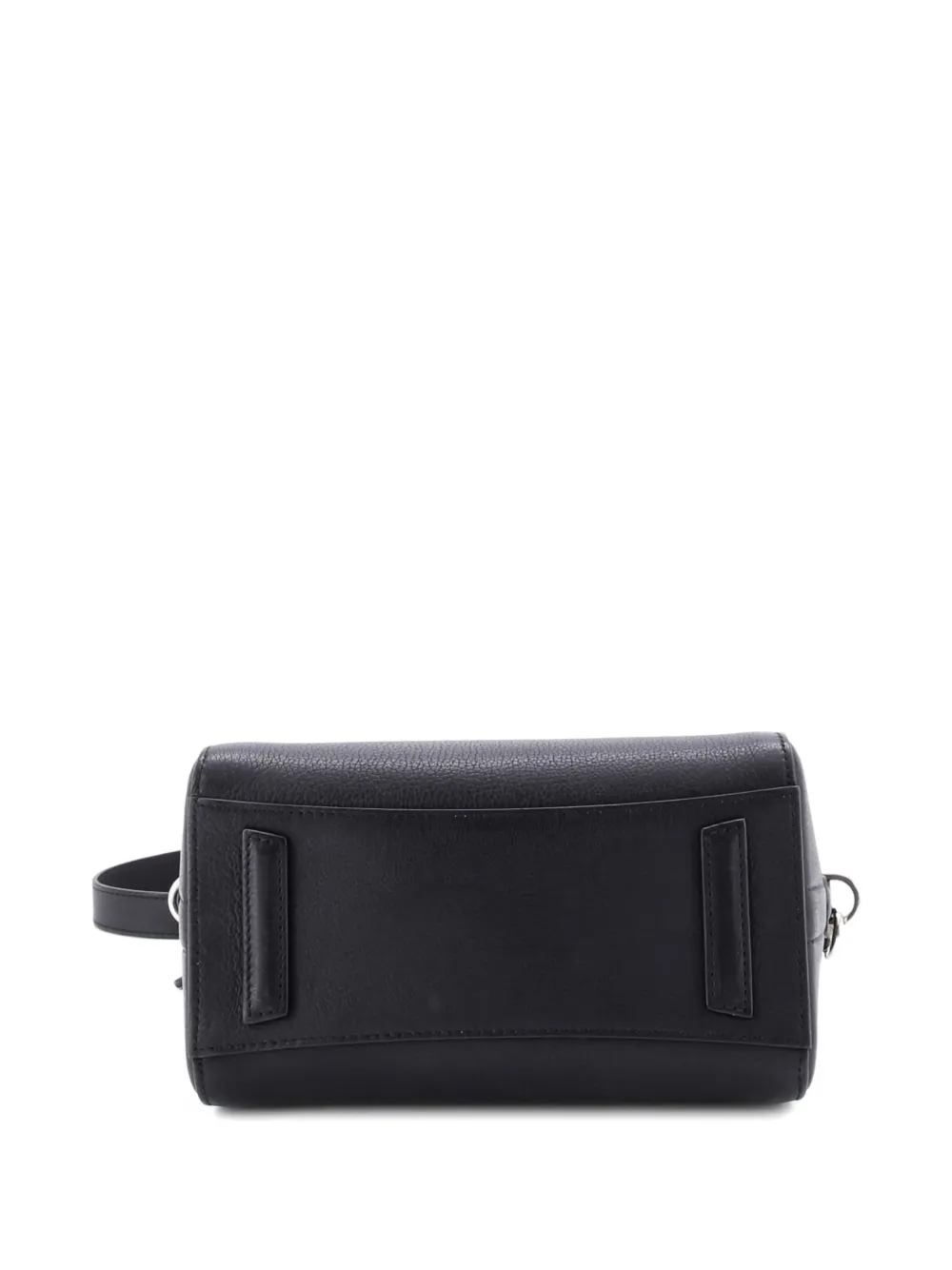 Pre-owned Givenchy Antigona Bag Leather Mini Crossbody Bag In Black