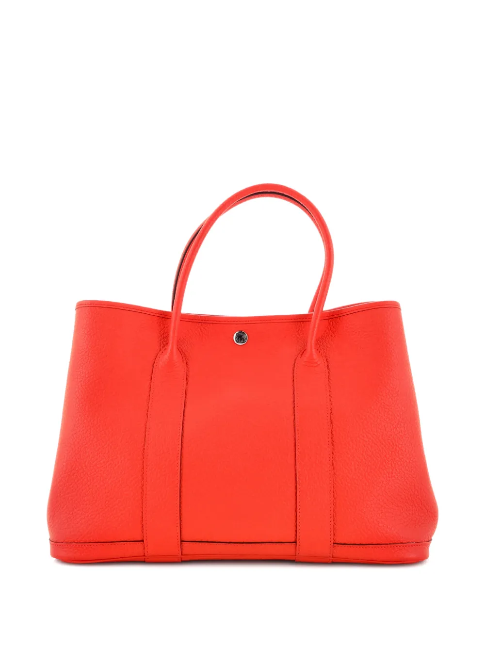 Hermès Pre-Owned Garden Party Tote Leather with Printed Interior 36 satchel - Orange