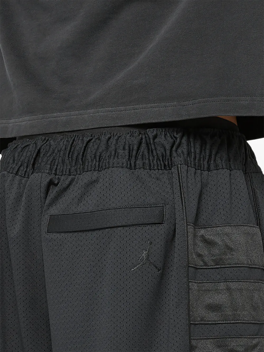 Jordan x Infinite Archives hardloopshorts met kattenkras Zwart