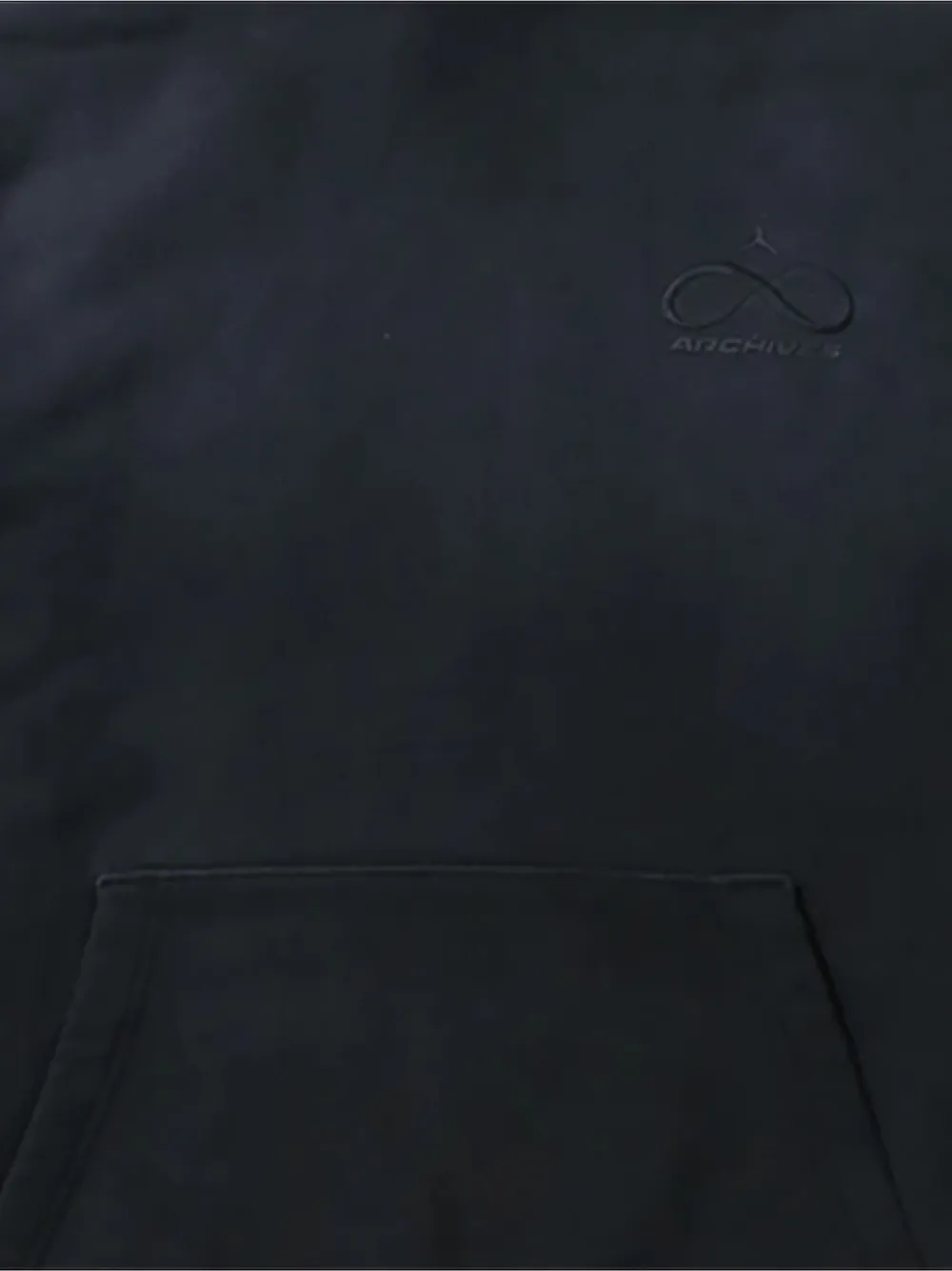 Jordan Hoodie met logodetail Zwart