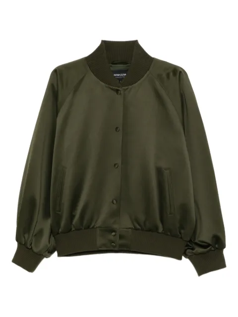 Cynthia Rowley satin bomber jacket