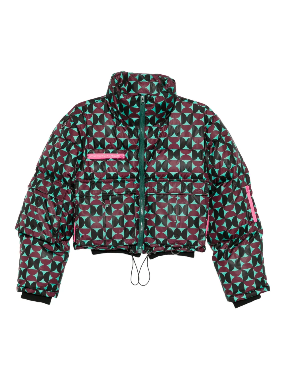 Cynthia Rowley Art Nouveau Skijacke - Grün