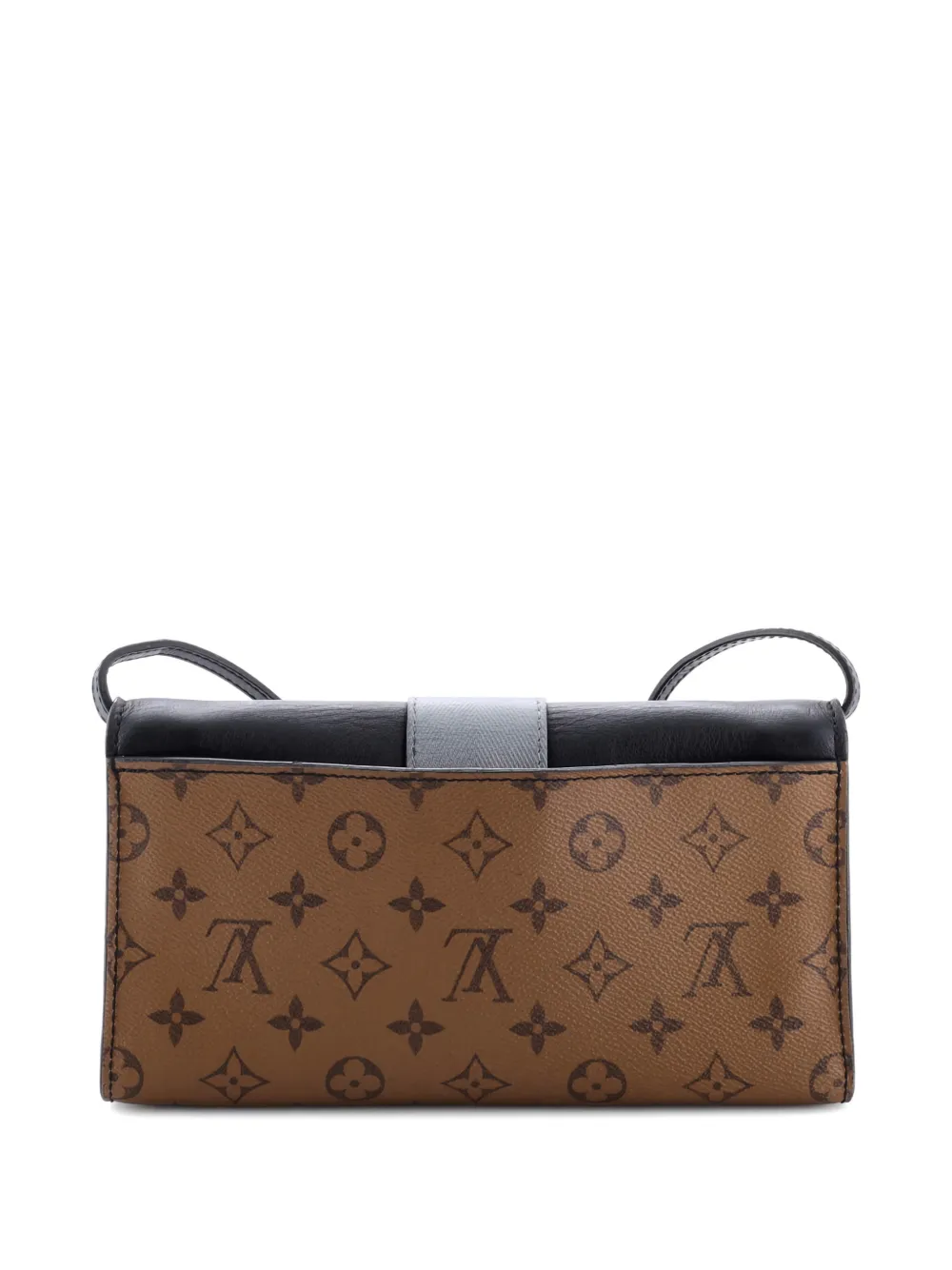 Louis Vuitton Pre-Owned Column Reverse Monogram Canvas with Calfskin clutch bag | Pre-Owned | Image 2