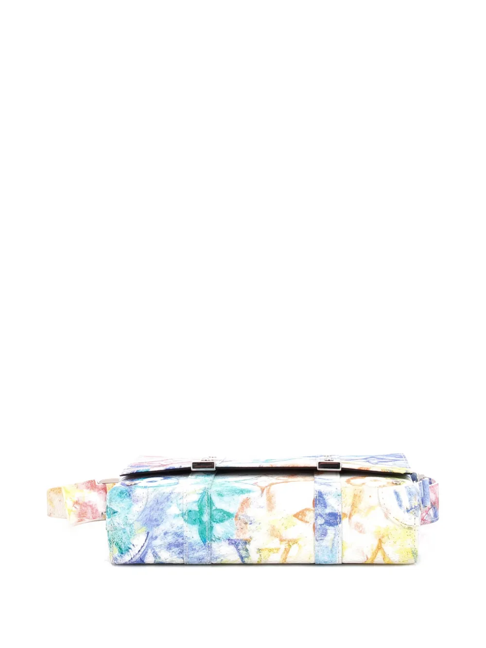 LOUIS VUITTON Pre-owned Trunk Messenger Bag Limited Edition Monogram Pastel Multicolor Crossbody Bag