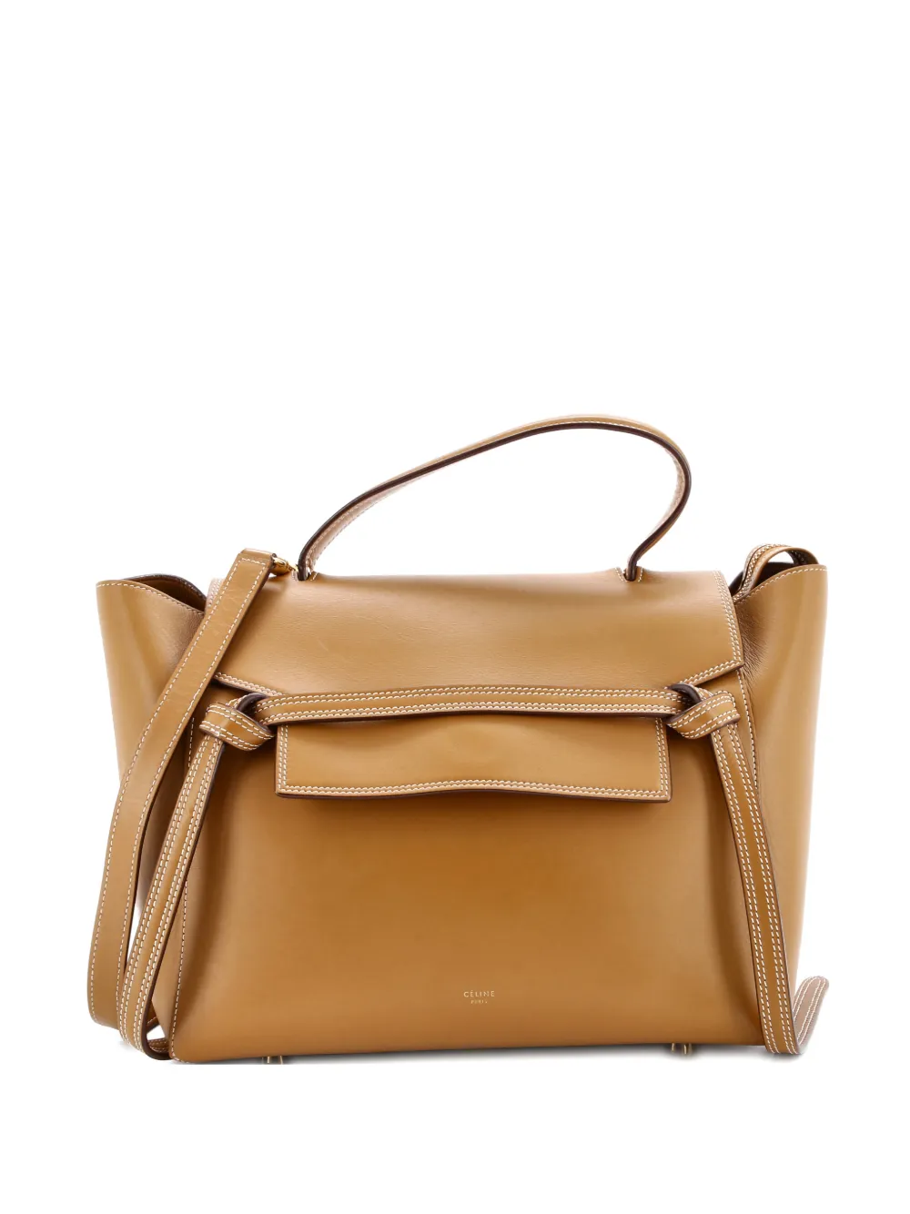 Celine Pre-Owned Belt Bag Calfskin Mini satchel - Marrone