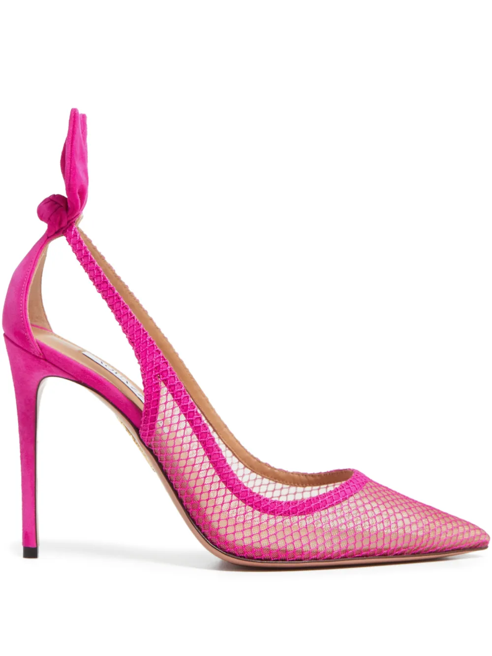 Aquazzura 105mm bow-detail pumps - Rosa