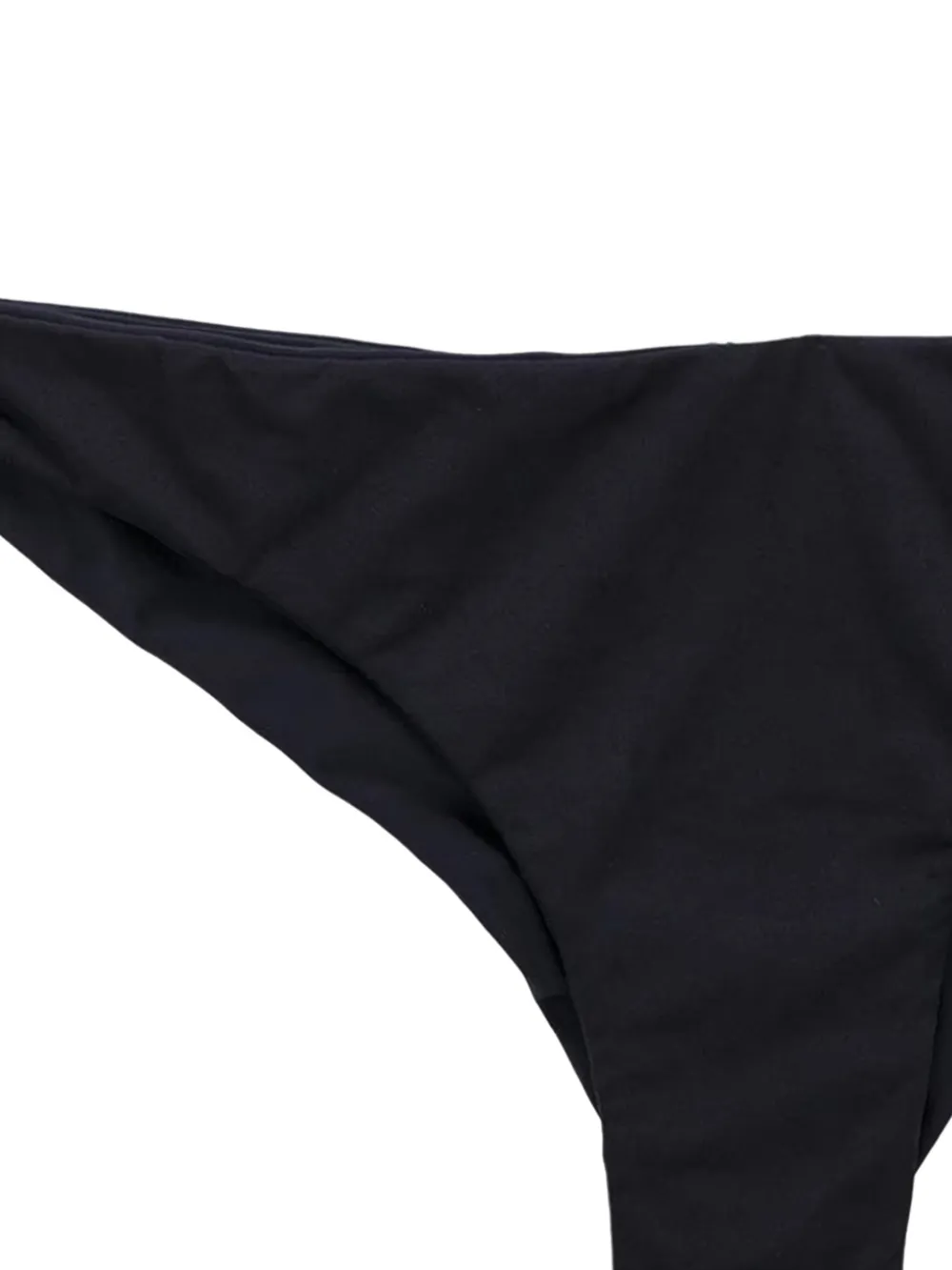  Beach Bunny Zoey Zip Bikini Bottoms - Black 
