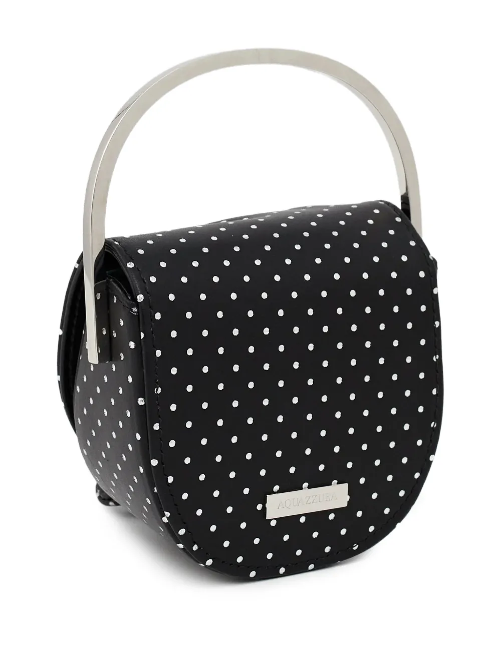 Aquazzura Bow kleine shopper Zwart