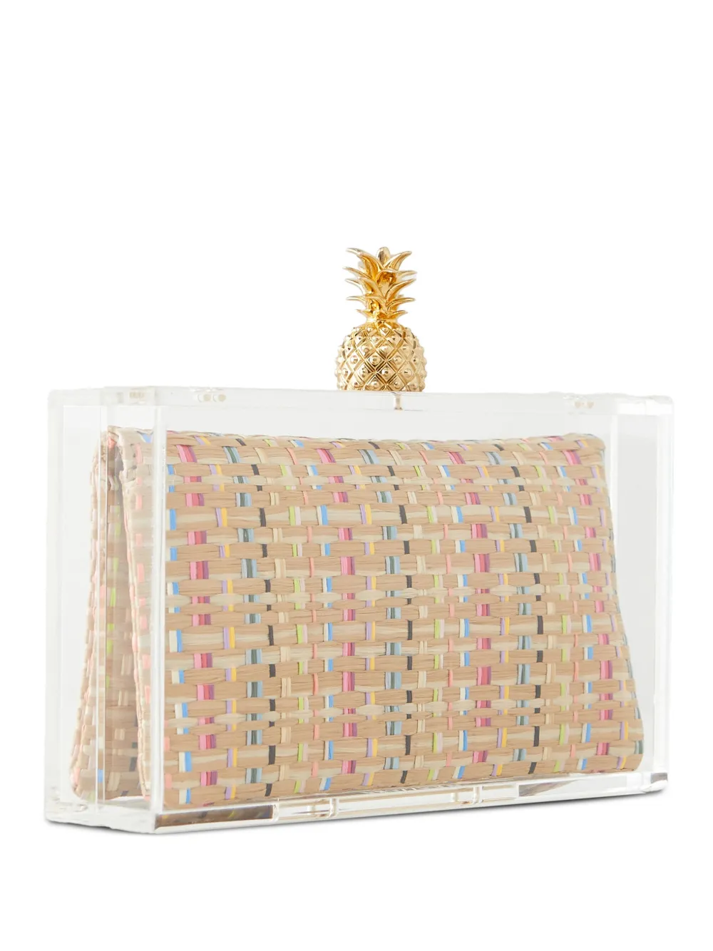  Aquazzura Mustique Clutch - Neutrals 