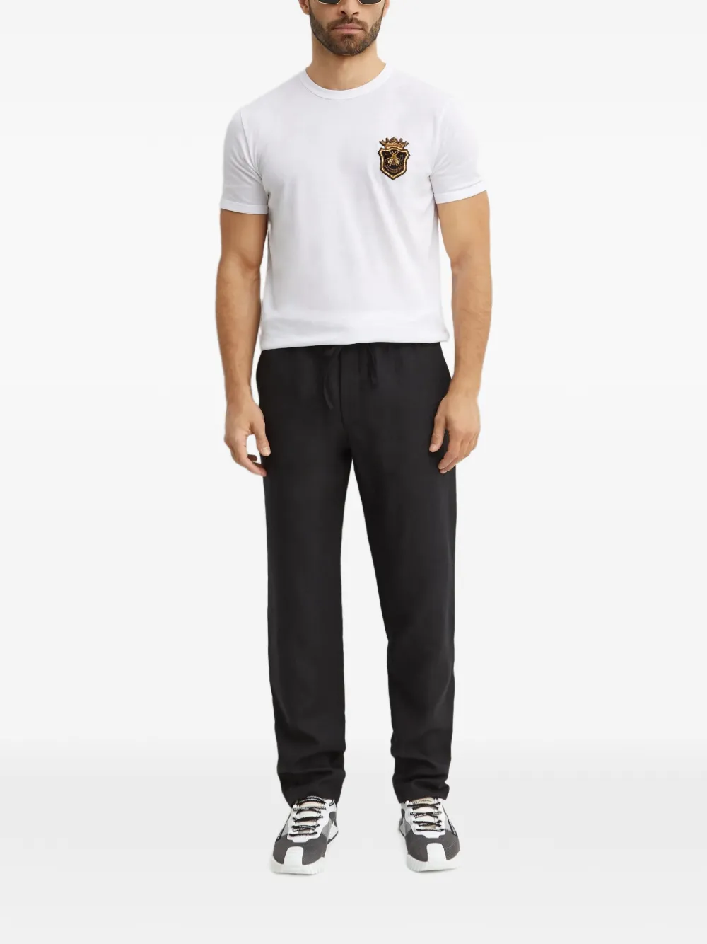 Dolce & Gabbana drawstring trousers | Regular-Fit & Straight Leg Pants | Image 2