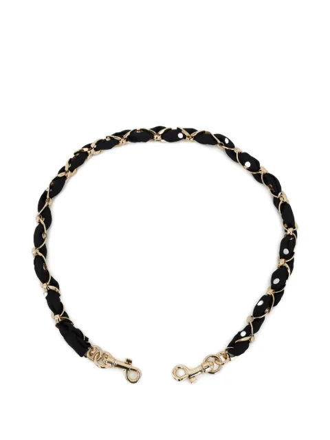 Dolce & Gabbana polka-dot chain bag strap