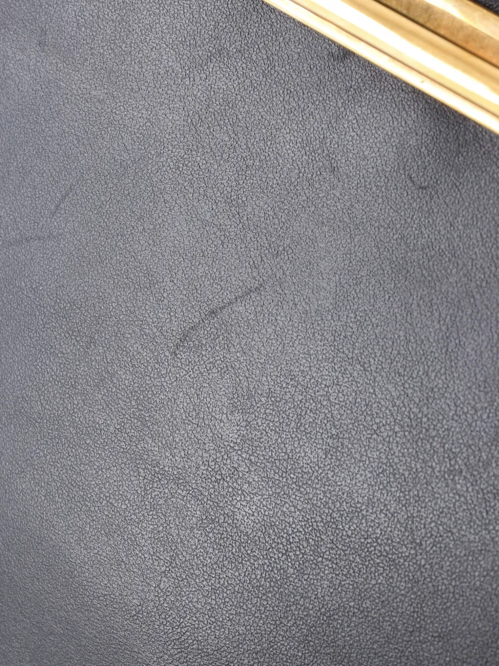 PRADA Pre-owned Cahier Leather And Saffiano Leather Large Crossbody Bag In Black