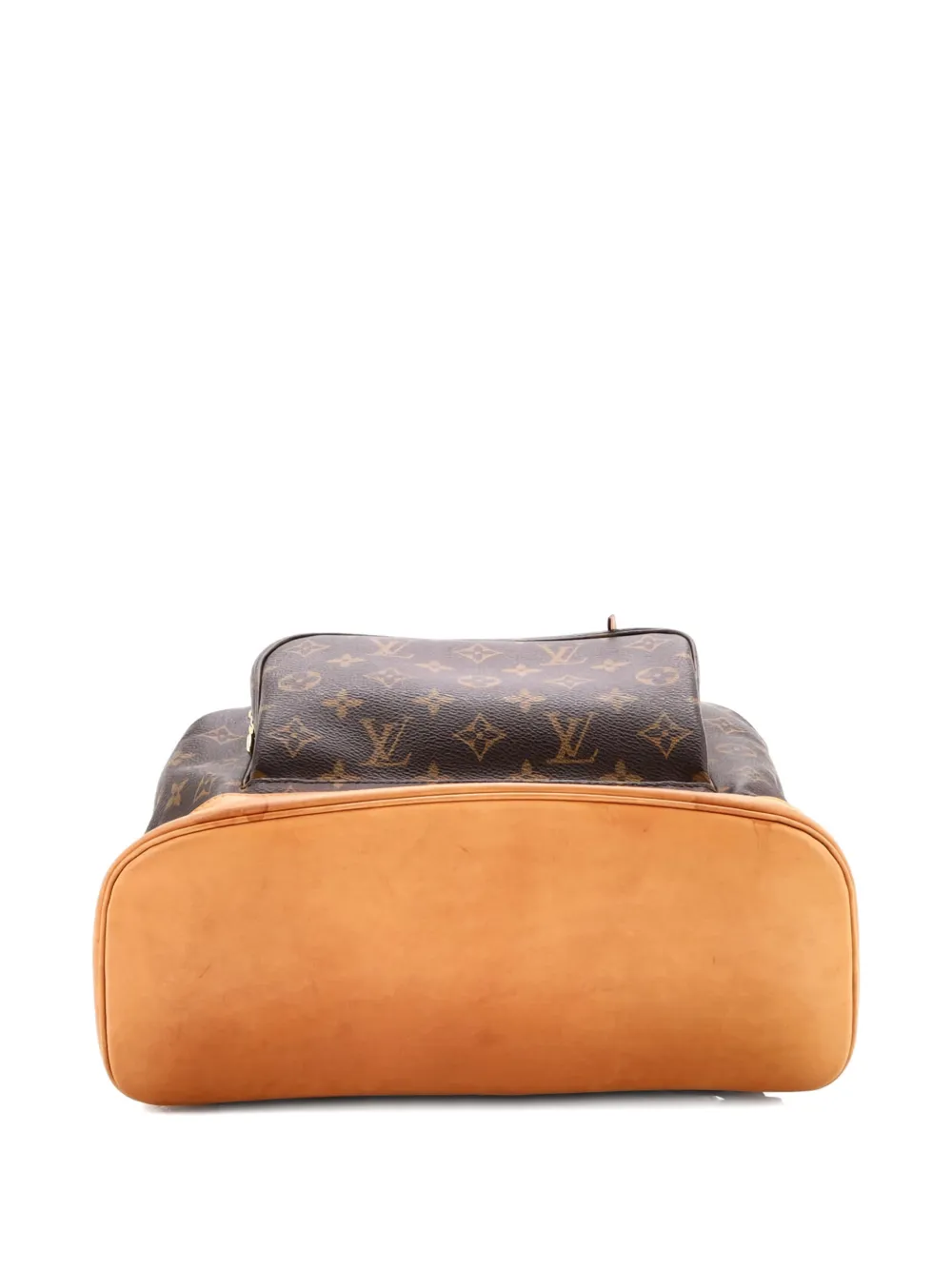 LOUIS VUITTON Pre-owned Vintage Montsouris Monogram Canvas Gm Backpack In Brown