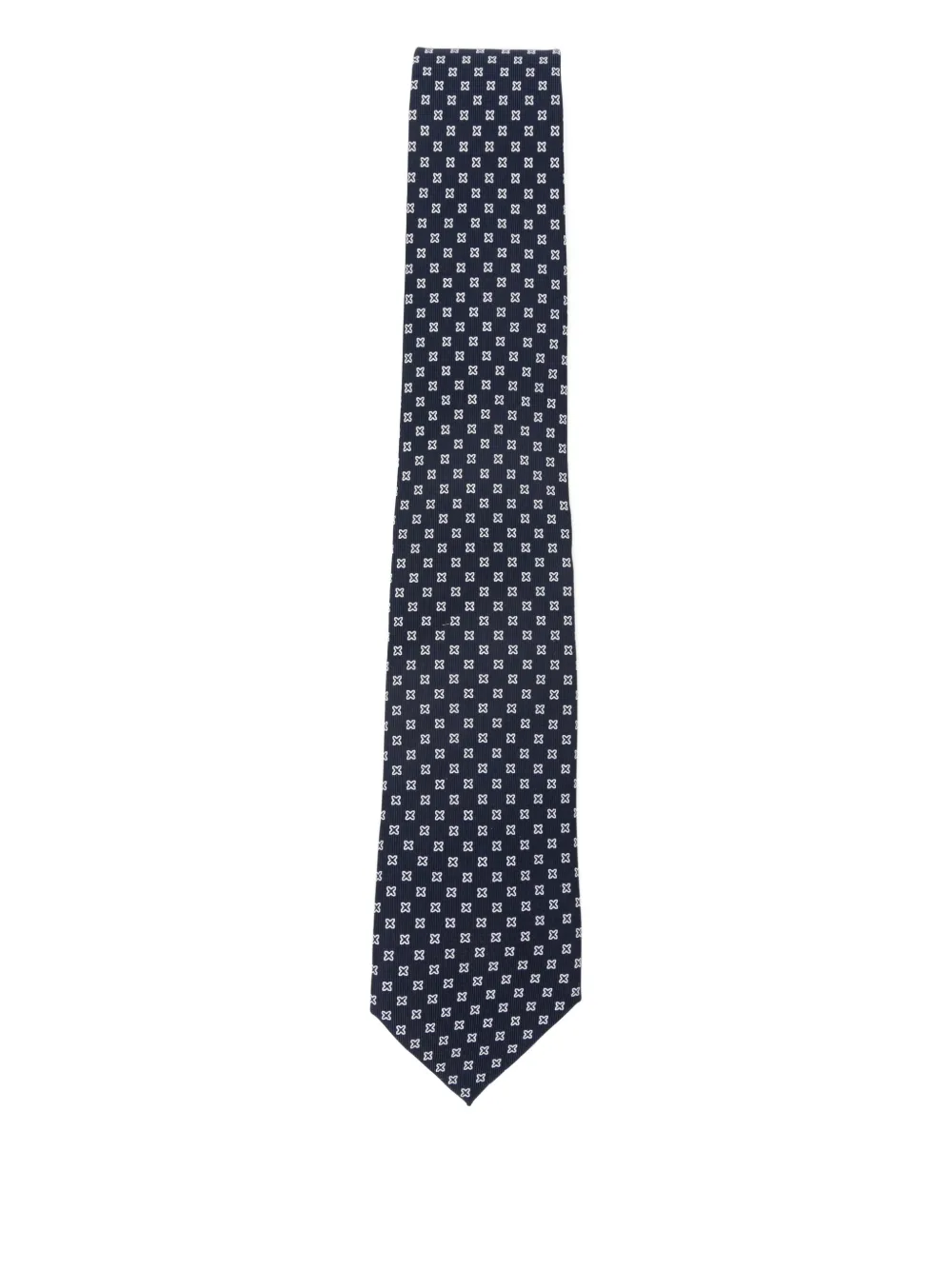 BIGI MILANO patterned tie - Blau