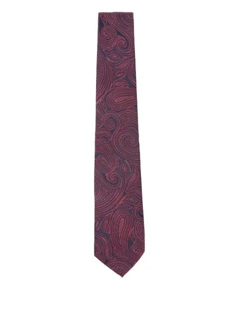 BIGI MILANO paisley silk tie
