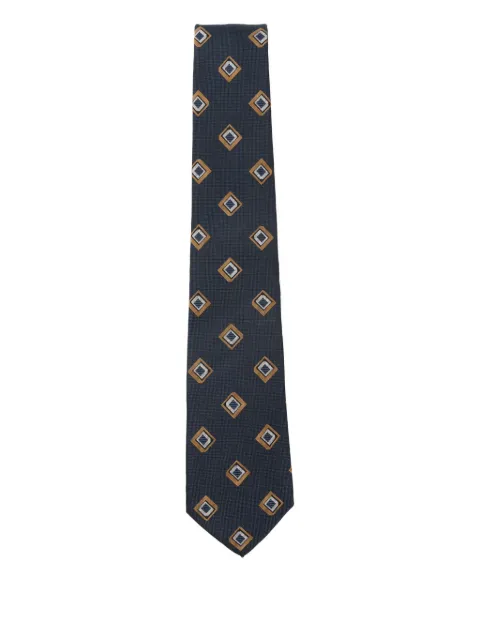 BIGI MILANO diamond-pattern tie
