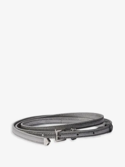 Prada buckle leather belt