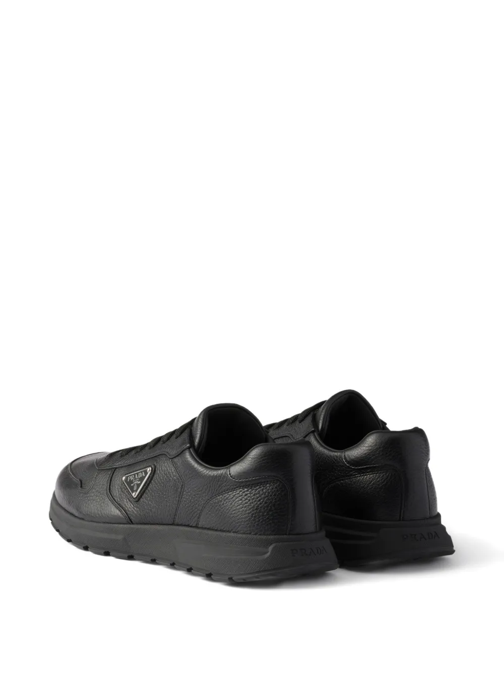 Prada Prax 2.0 sneakers met logo Zwart