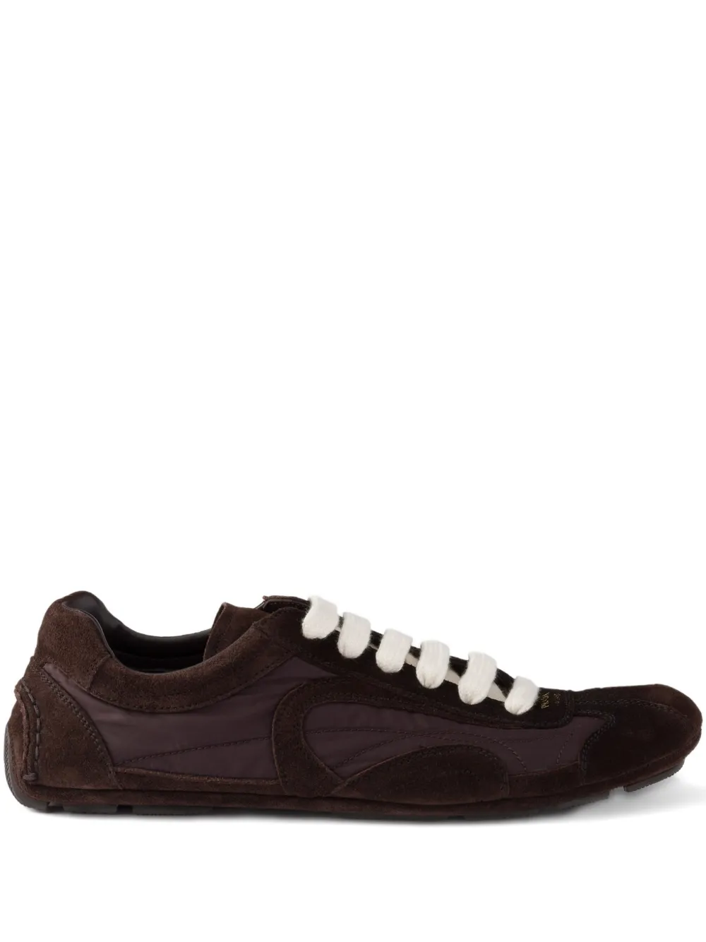 Prada Montecarlo Re-edition 2005 Sneaker Aus Veloursleder Und Re-nylon In Multi