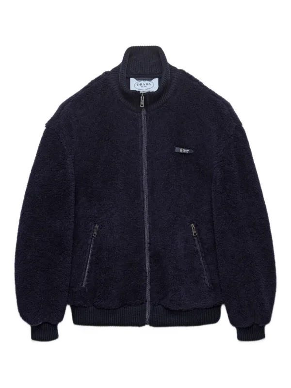 Prada フリース ジャケット | ブルー | FARFETCH JP