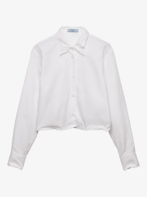 Prada pointed-collar shirt