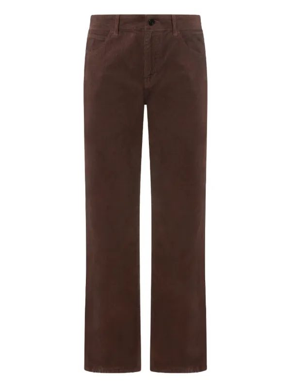 THE ROW コーデュロイ ワークパンツ ブラウン The Row コーデュロイ パンツ | ブラウン | FARFETCH JP