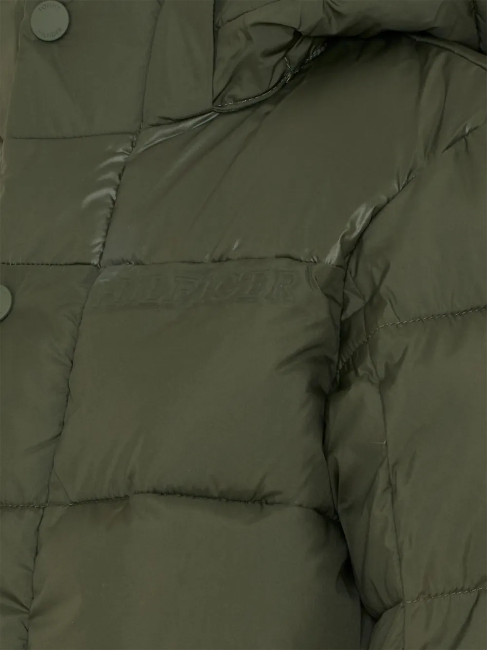 Tommy Hilfiger Junior Jack met capuchon Groen