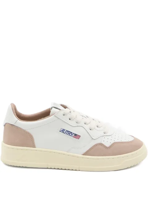Autry Medalist suede-panel low-top sneakers