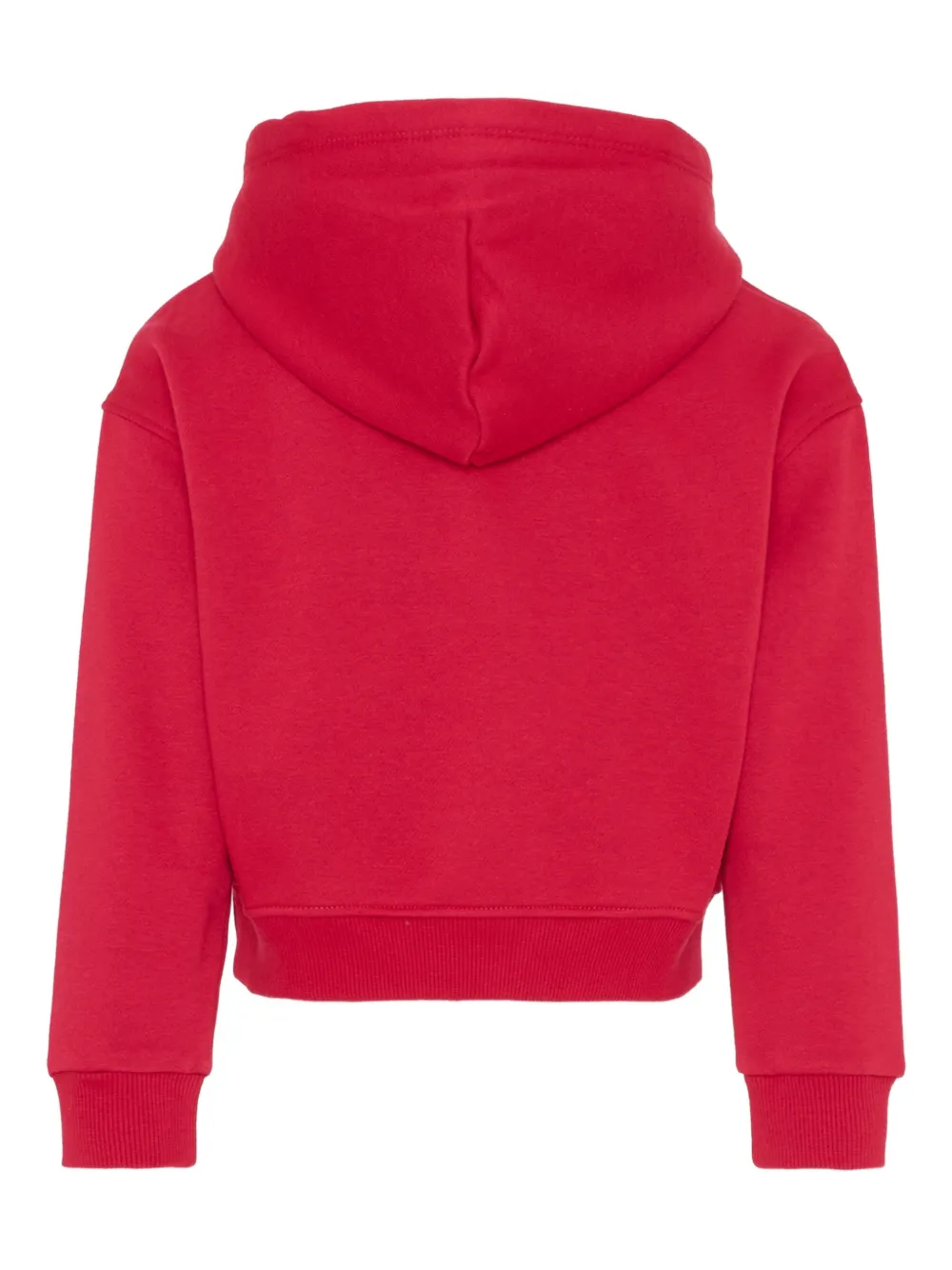Tommy Hilfiger Junior Hoodie met verfraaid logo en lange mouwen Rood