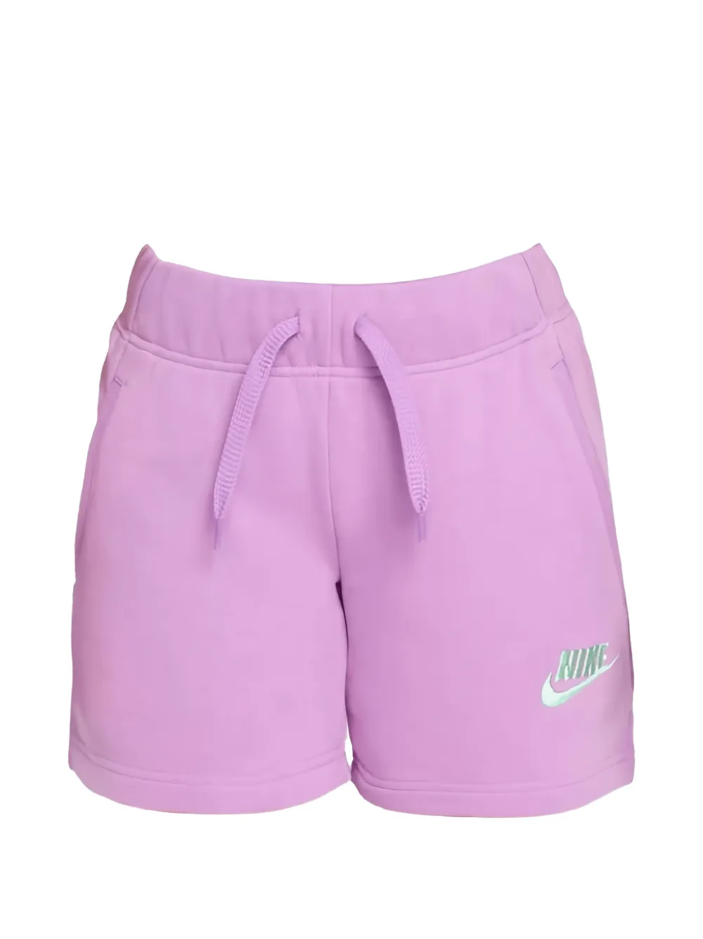 Nike Kids Sportswear Club French Terry drawstring shorts - Viola