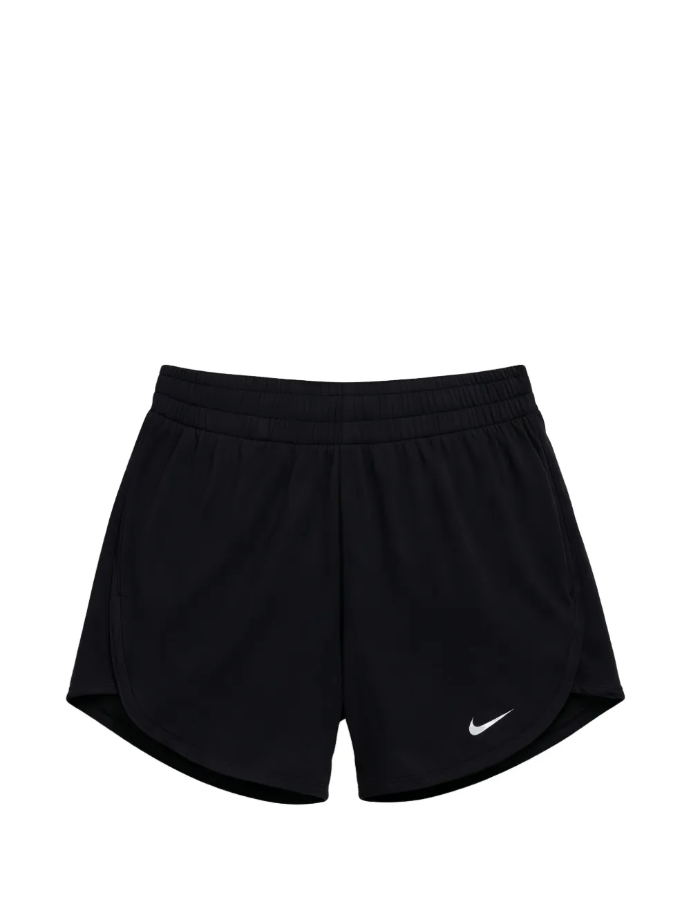 Nike Kids high-waisted training shorts - Nero