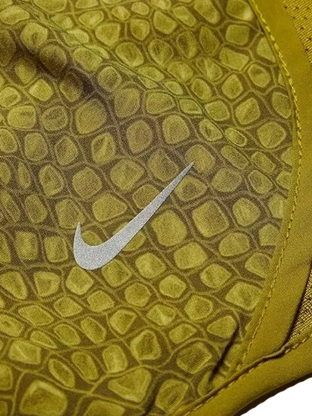Nike Kids Shorts met logodetail en print Groen