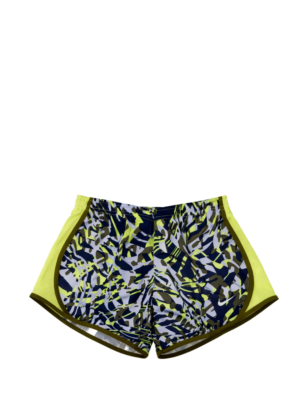 Nike Kids Dri‑Fit Tempo logo shorts - Giallo