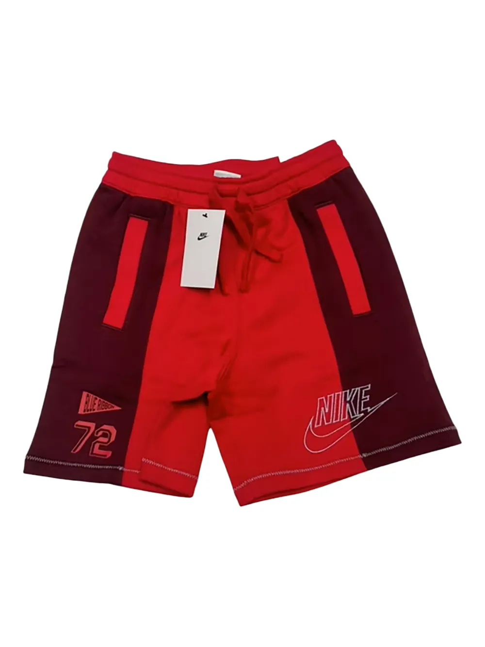 Nike Kids Shorts sportivi con logo - Rosso