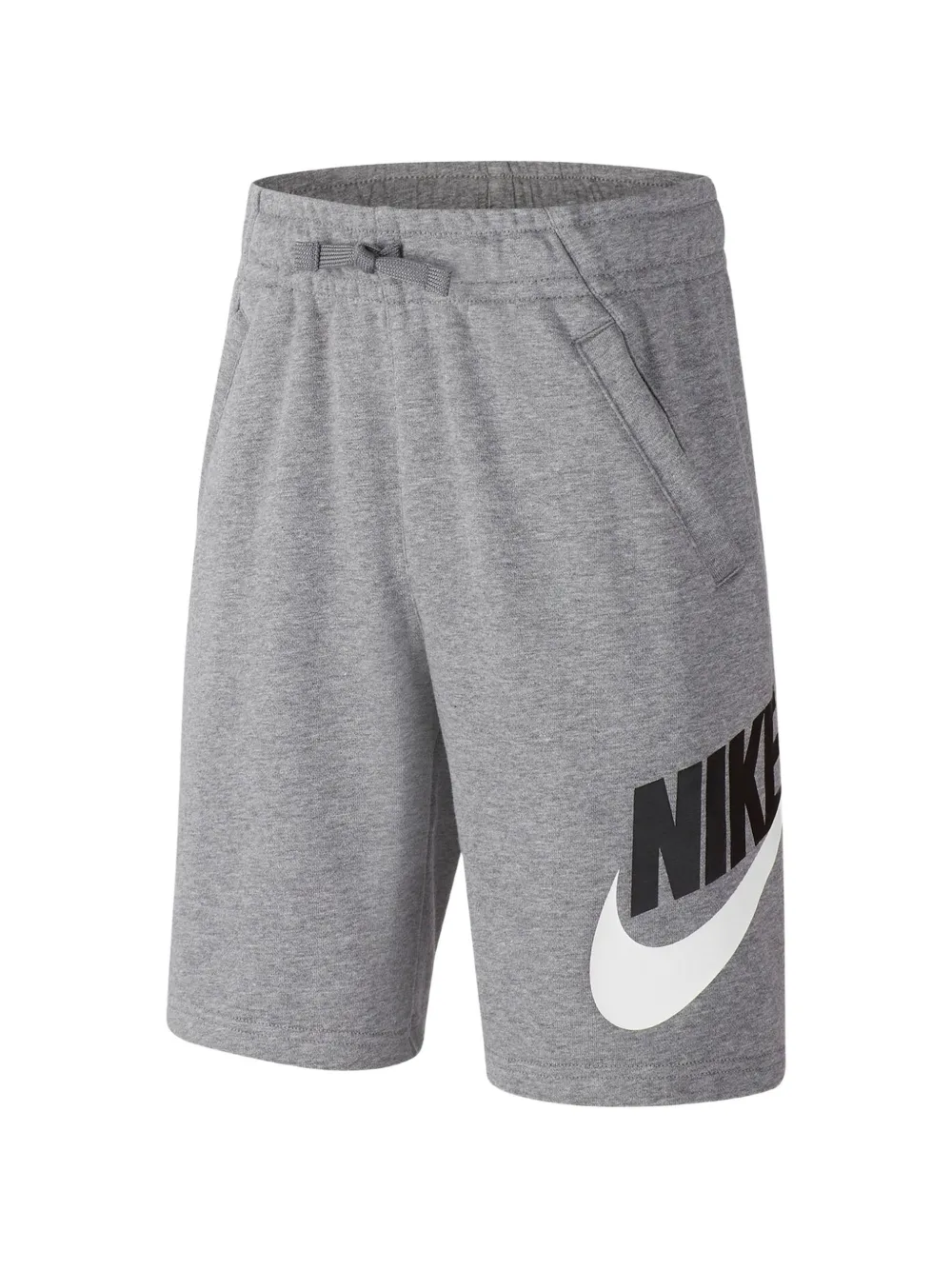 Nike Kids sportswear fleece shorts - Grigio