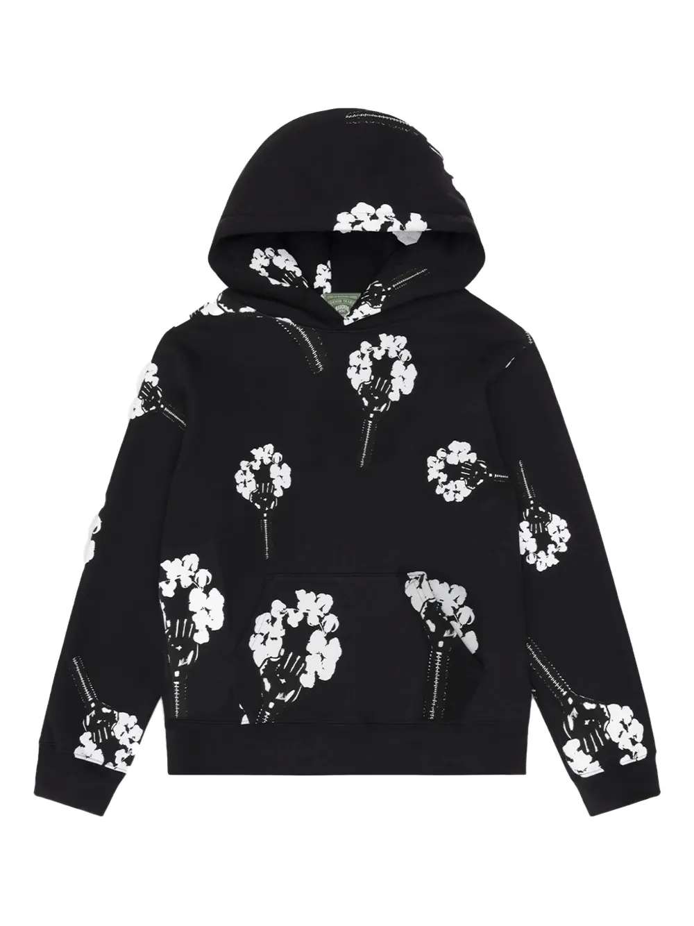 Denim Tears x Hardies Hardware Tears Fist Wreath hoodie – Black Denim Tears x Hardies Hardware Tears Fist Wreath hoodie – Black