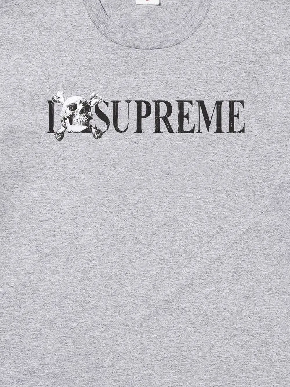 Supreme T-shirt met logoprint - Grijs